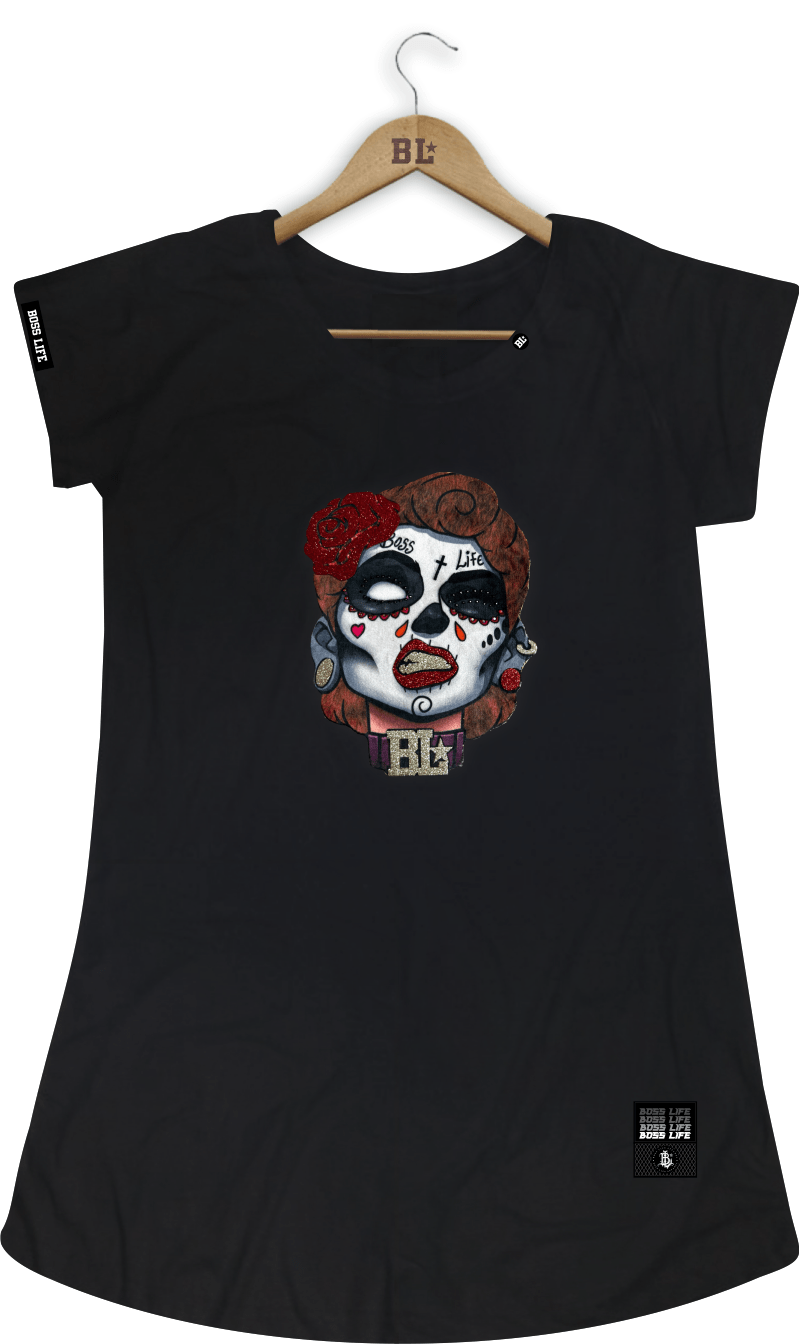 CAMISETA FEMININA LONG CATRINA 2