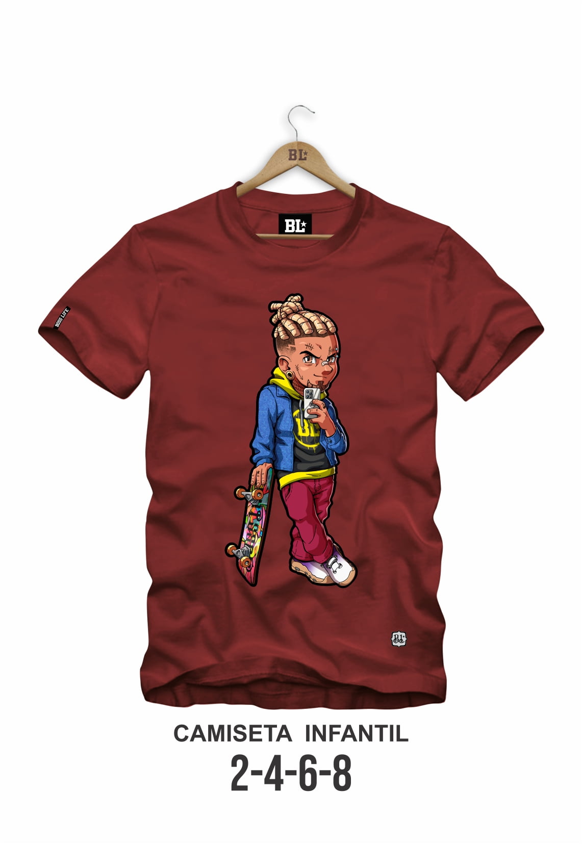 CAMISETA INFANTIL PAI/FILHO MINI BOSS 5