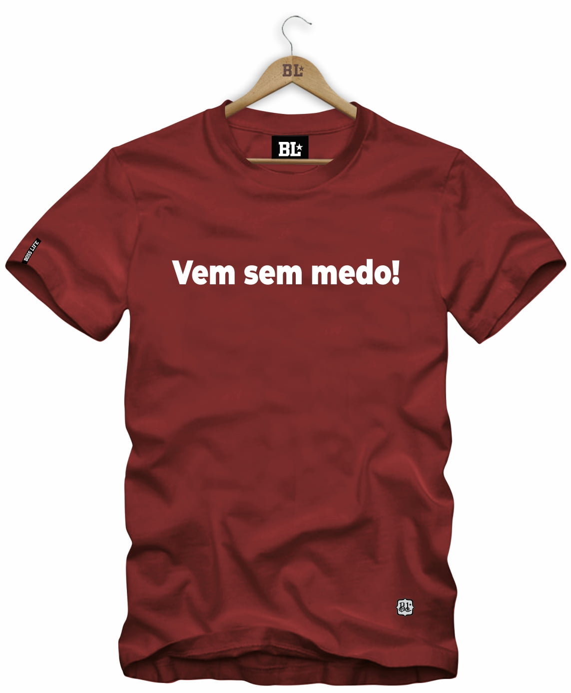 CAMISETA VEM SEM MEDO