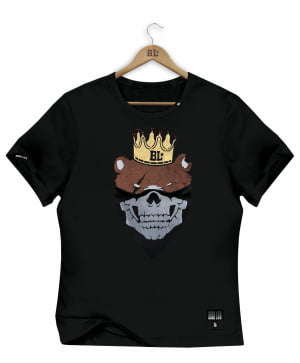 CAMISETA BABY LOOK PRETA BEAR THUG