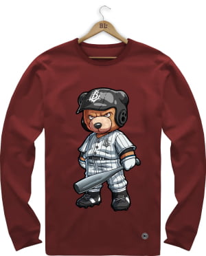 CAMISETA MANGA LONGA BASEBALL BEAR