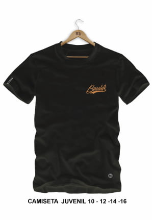 CAMISETA JUVENIL PAI/FILHO NEW BOSS 2 BROWN