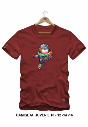 CAMISETA JUVENIL PAI/FILHO ROBO BOSS