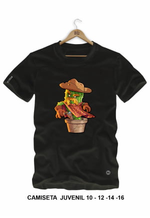 CAMISETA JUVENIL PAI/FILHO WESTERN CACTUS