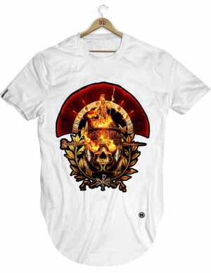 CAMISETA LONGLINE MARS