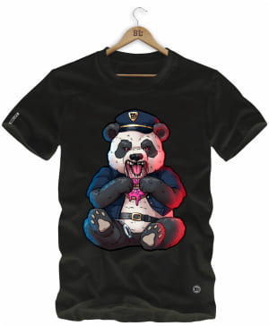 Camiseta Panda Cop